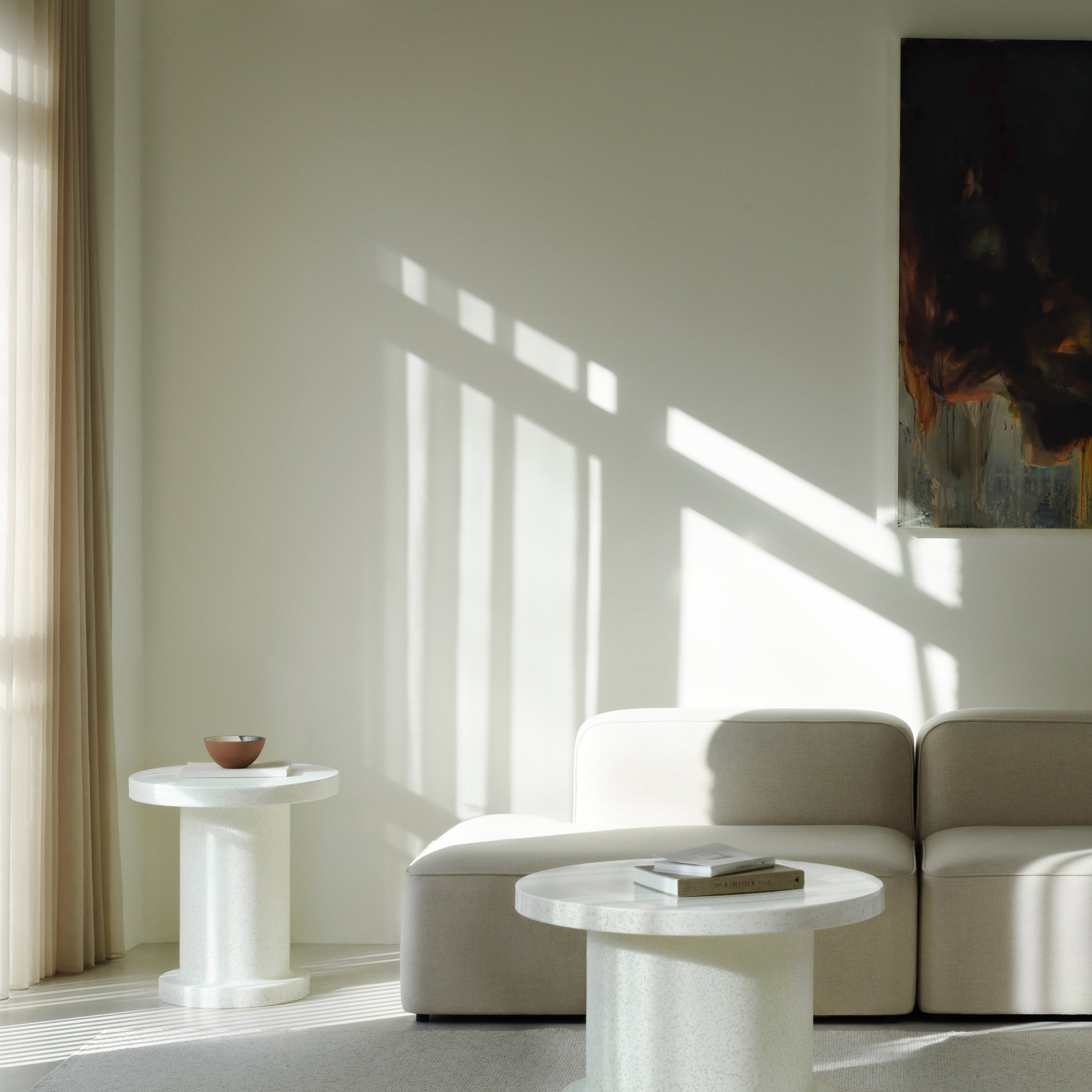 Normann Copenhagen Bit Bijzettafel Ã 50 cm - Wit