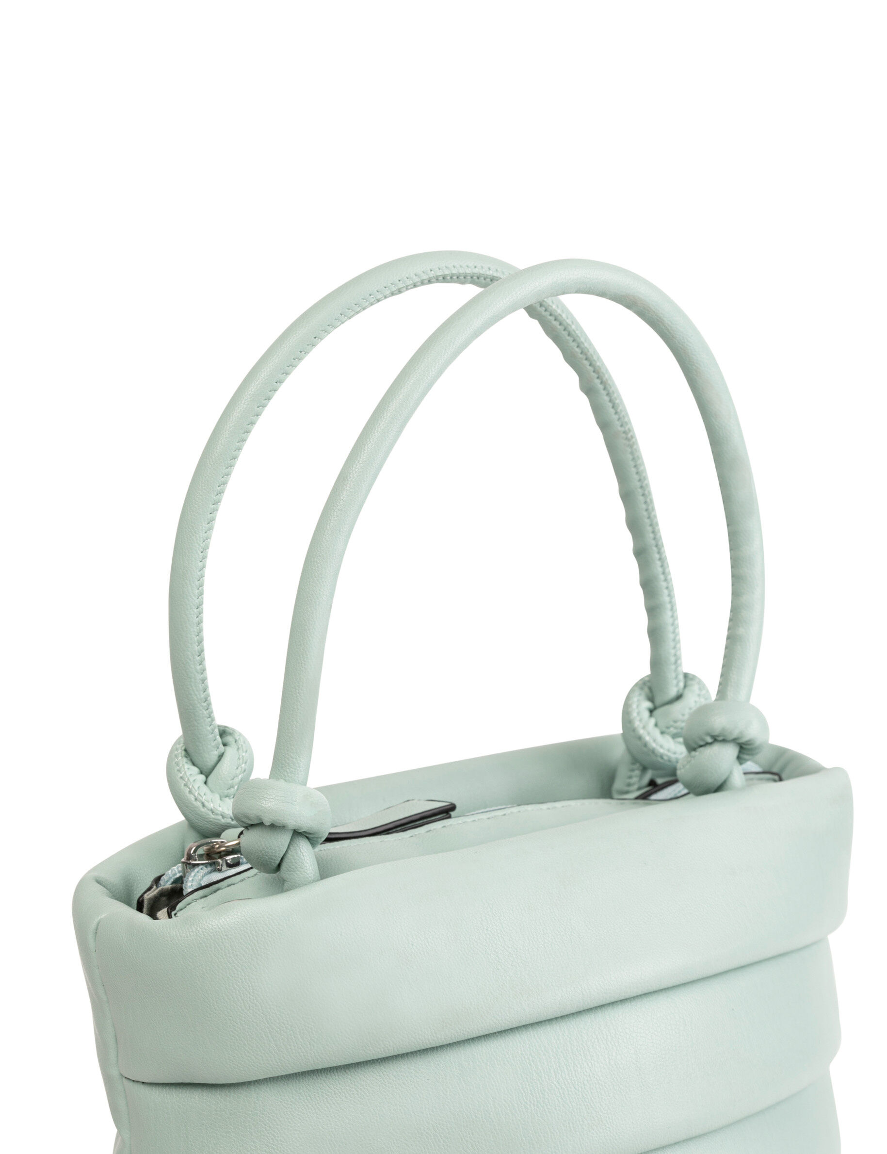 Sac seau avec fronces vert femme - vert