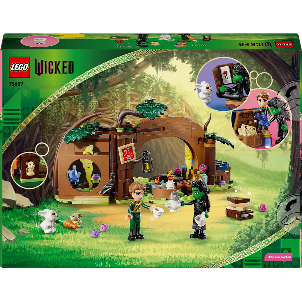LEGO Wicked Elphaba's schuilhut 75687