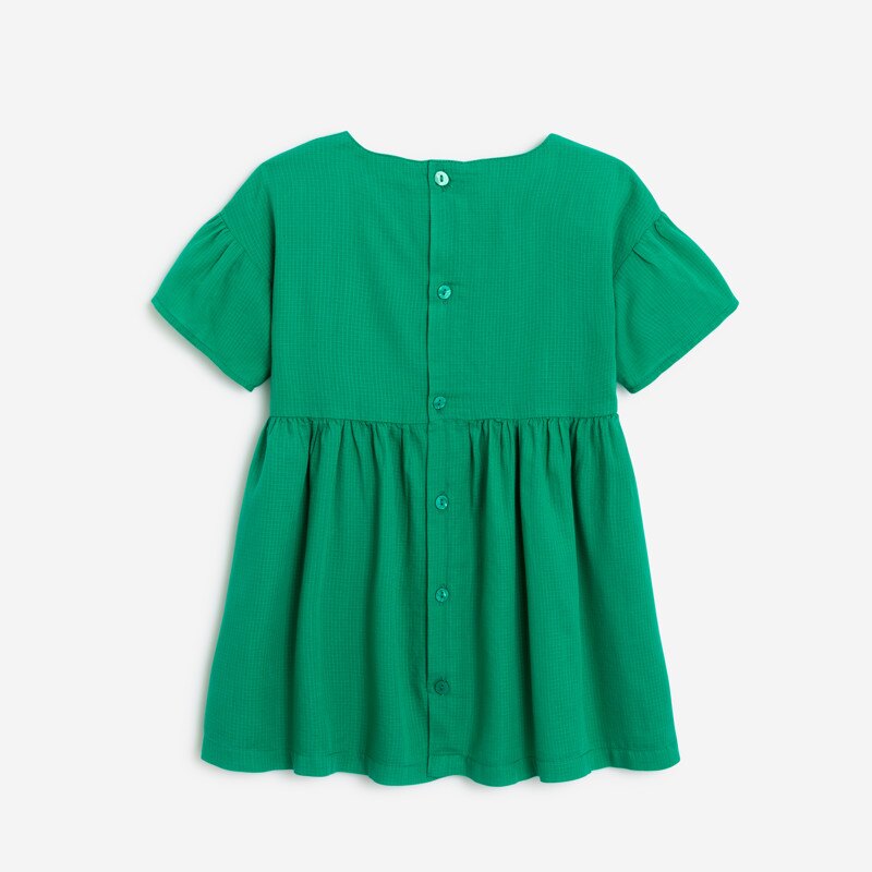 Robe bébé fille verte Catimini Vert