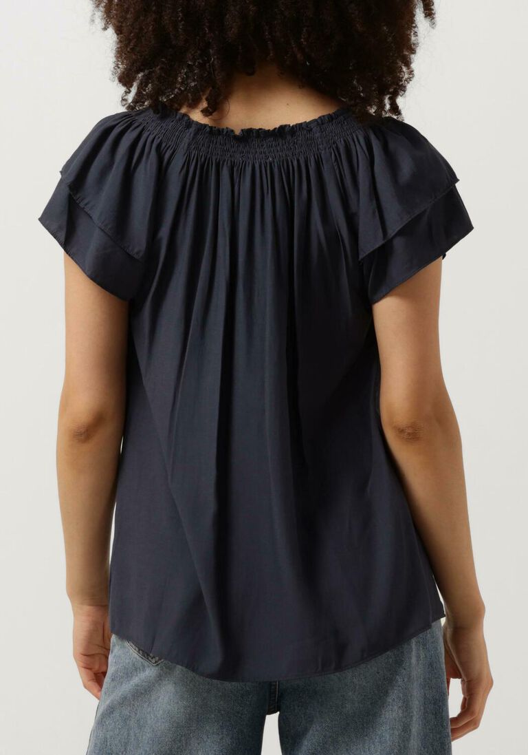 blauwe co'couture top sunrise top