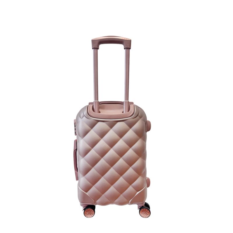 Valise cabine rigide Ecrin 8142 Extensible Rose gold