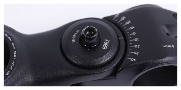 Potence Ajustable BBB HighFix II 31.8 mm Noir - Produit Reconditionné