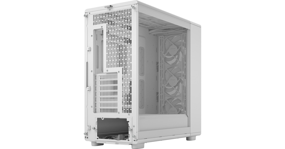 Fractal DesignEpoch XL TG midi tower behuizing  (Wit | 2x USB-A | 1x USB-C | Tempered Glass)