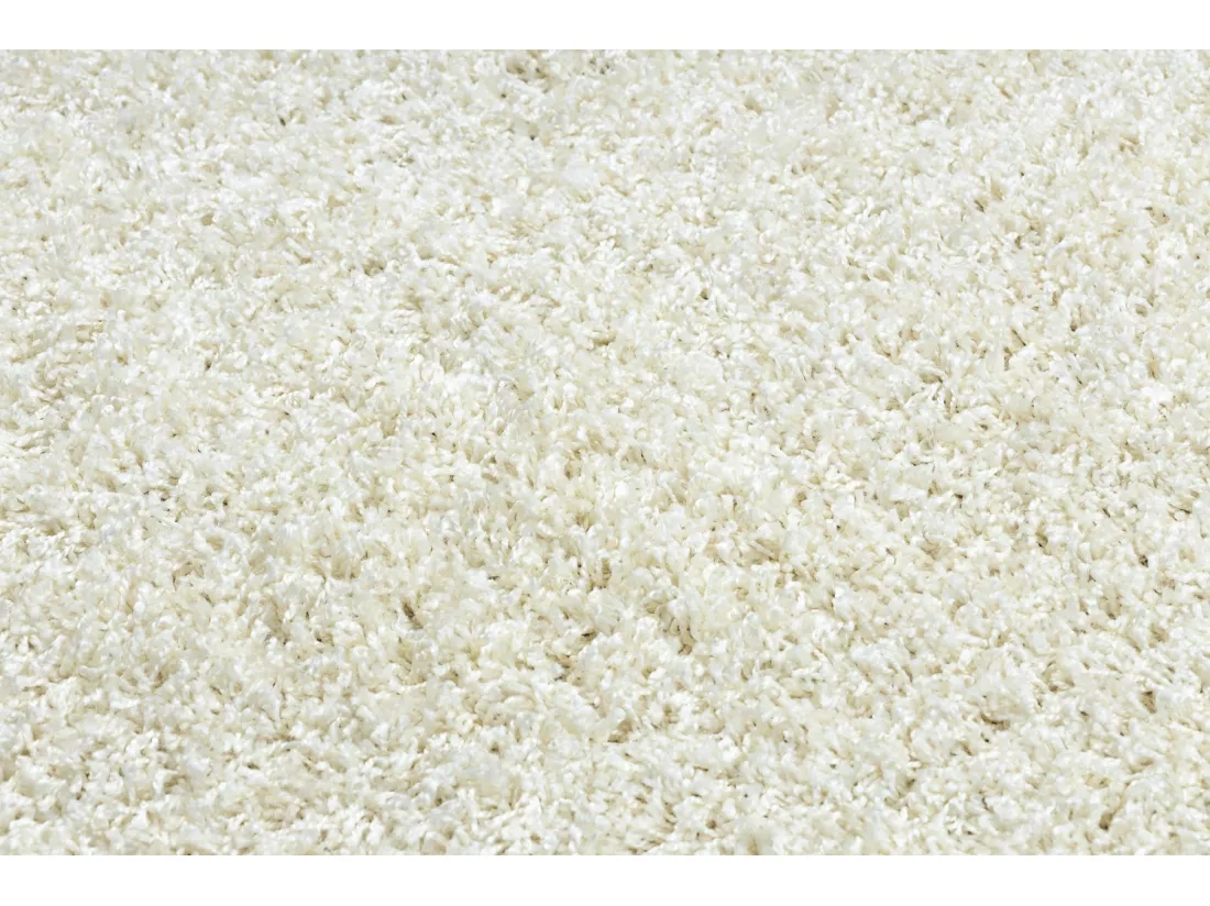 Tapis, le tapis de couloir SOFFI shaggy 5cm crème - pour la cuisine, 60x200 cm