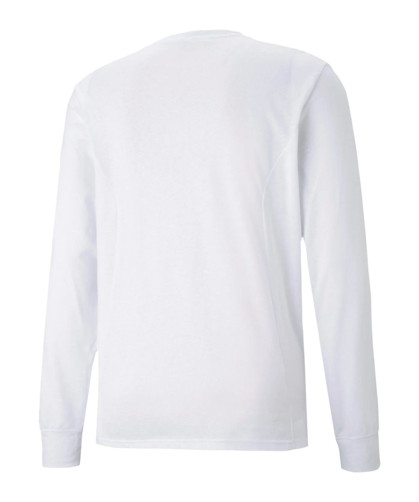 PUMA Basketball Shooting Shirt langarm Weiss F02