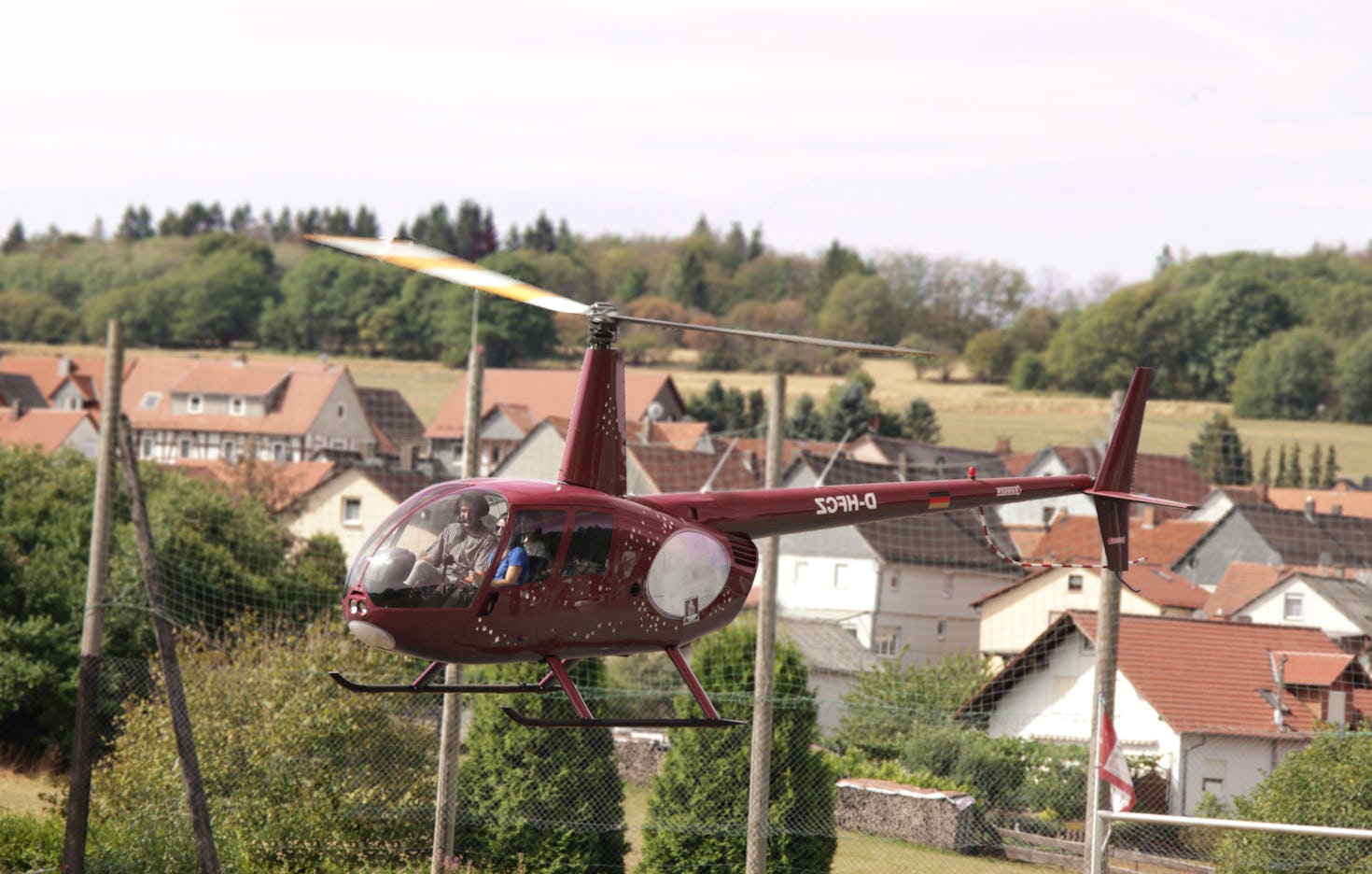 Romantischer Hubschrauber Rundflug Ebern