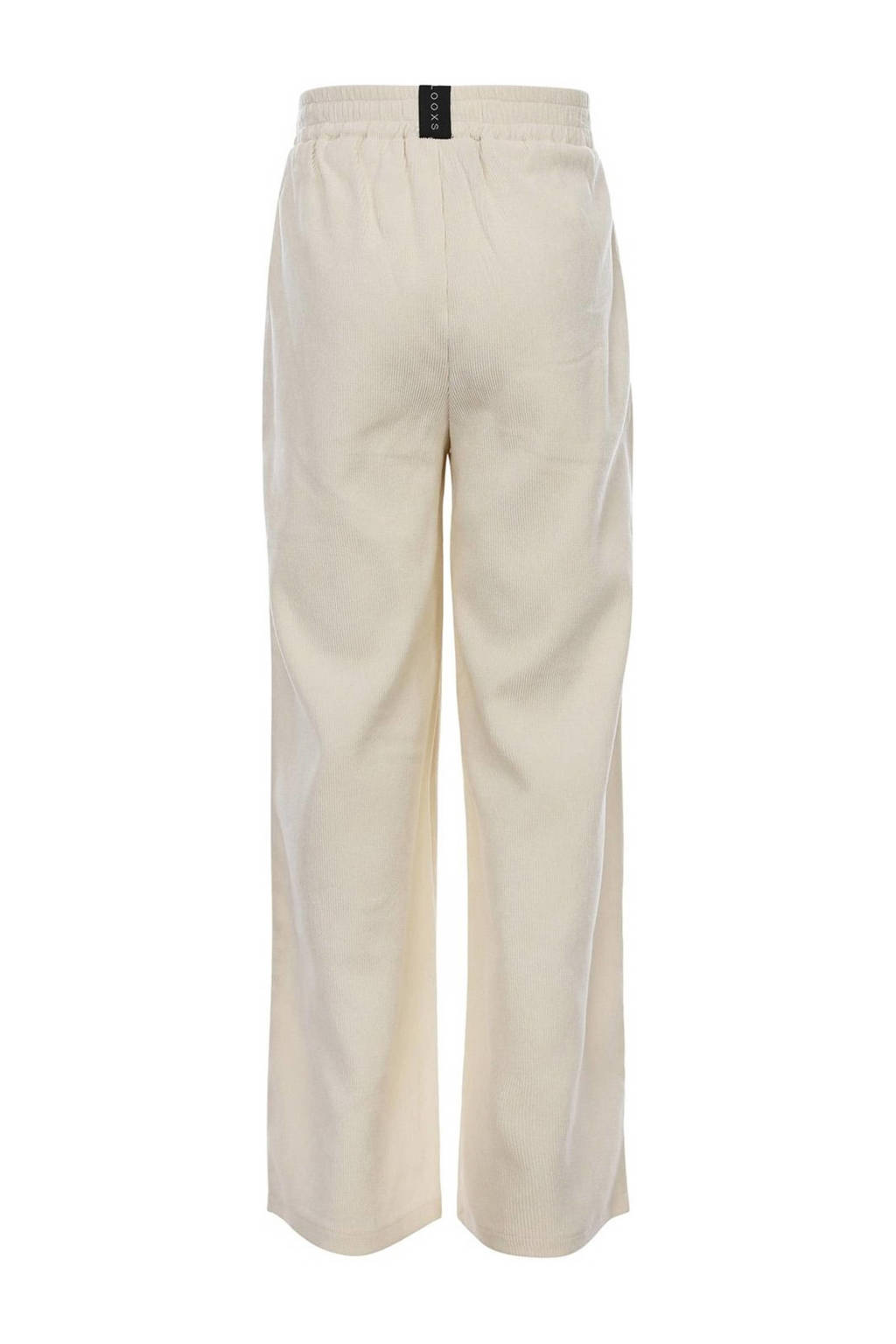 LOOXS loose fit broek met textuur wit