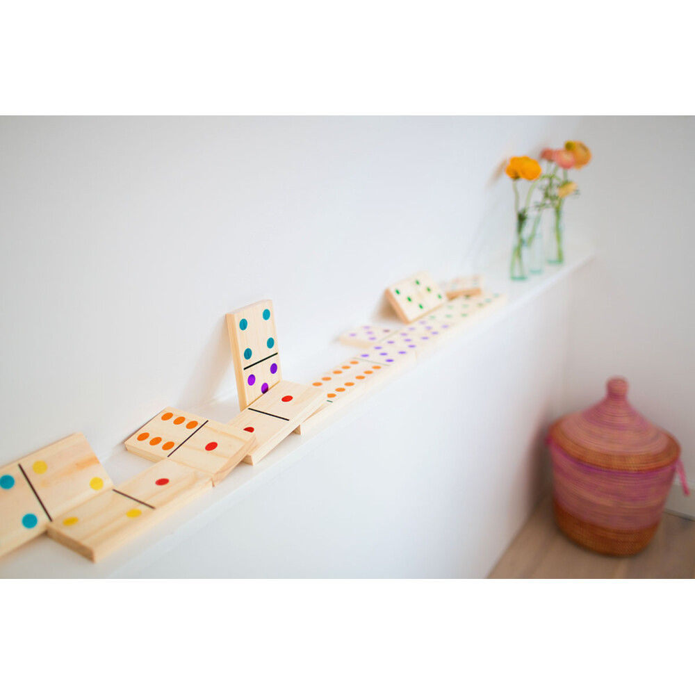 BS Toys Domino Gekleurd