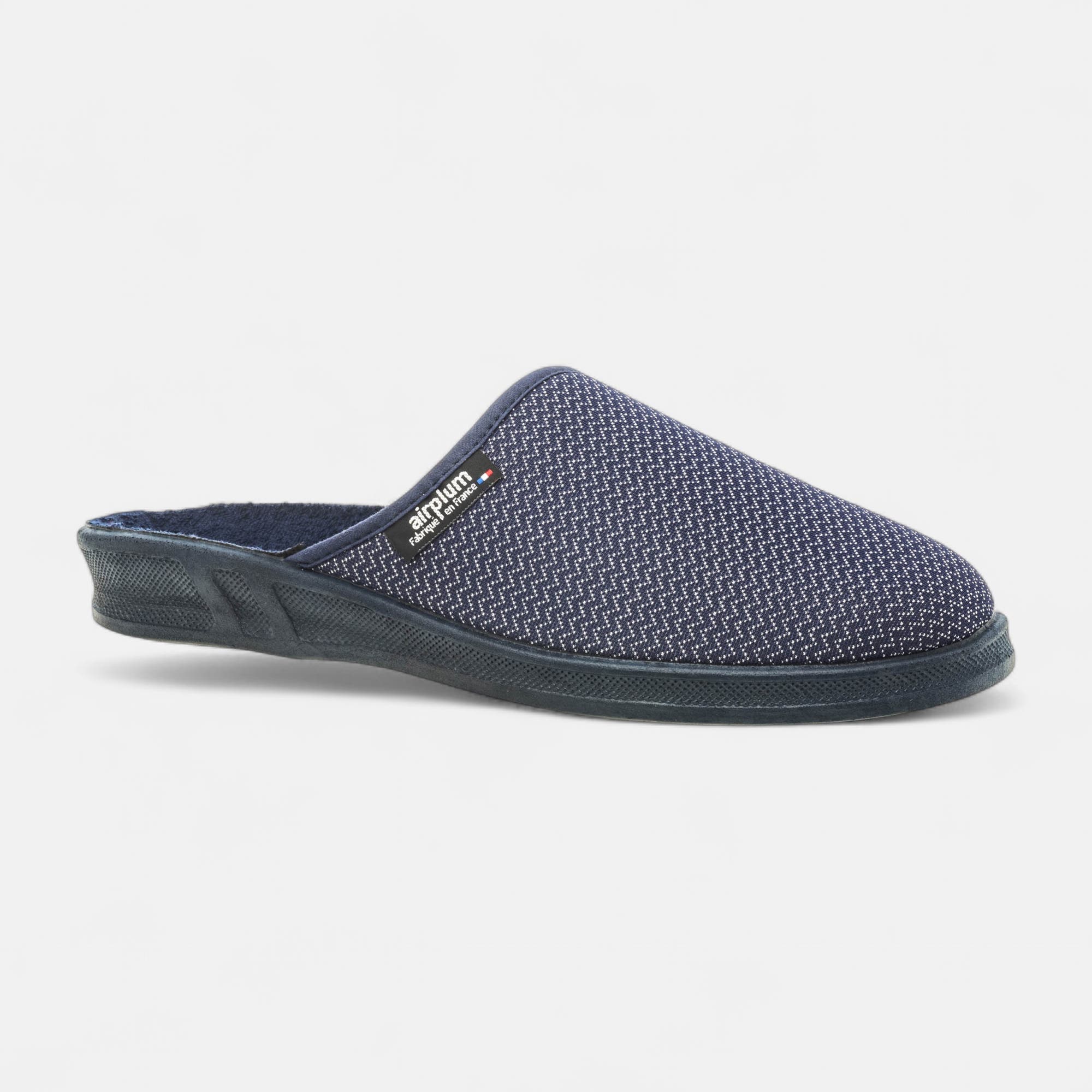Pantoufles mules Homme bleu marine