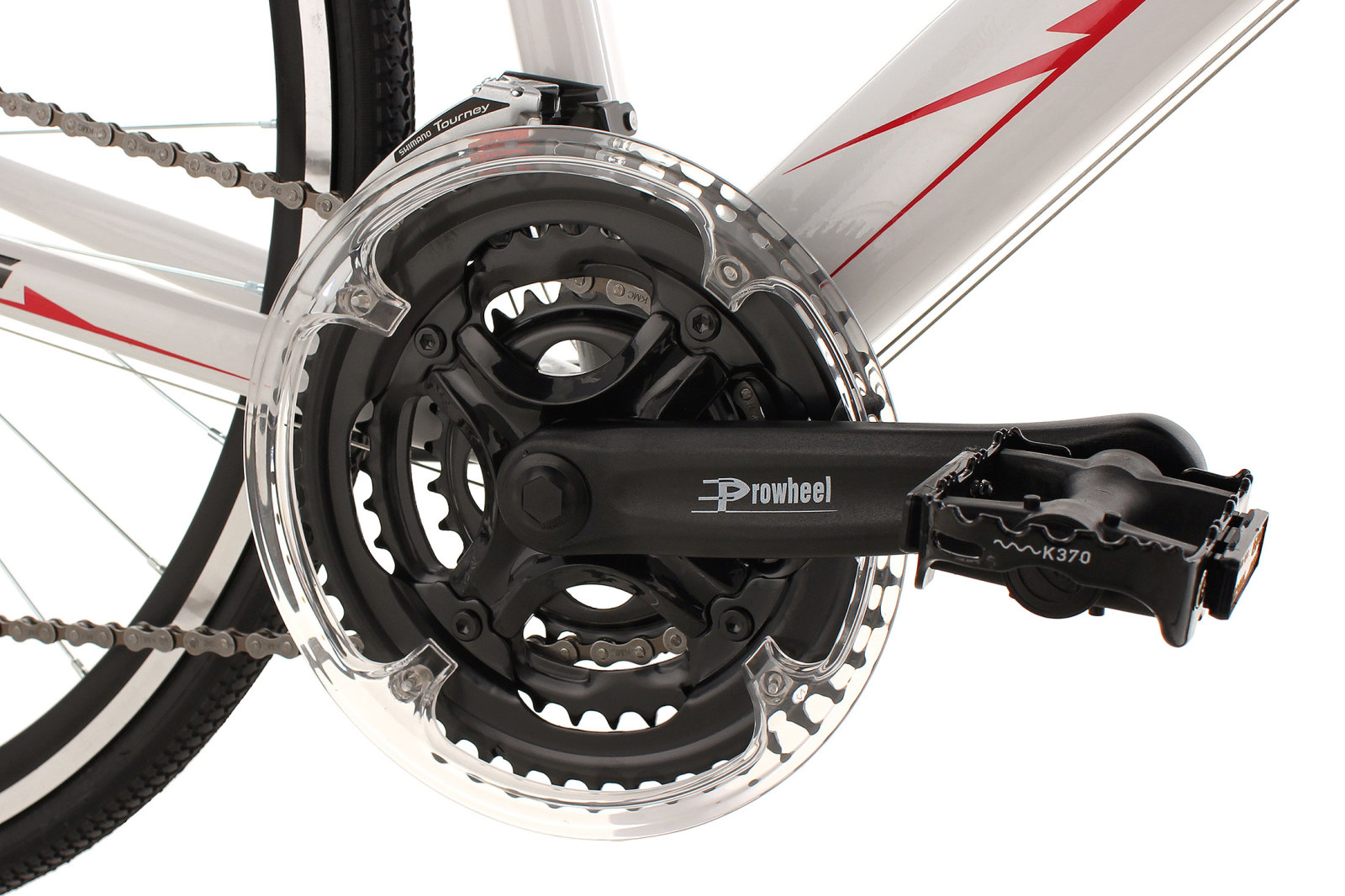 KS Cycling Fitnessbike Lightspeed 28'' - weiß - 58 cm Rahmenhöhe