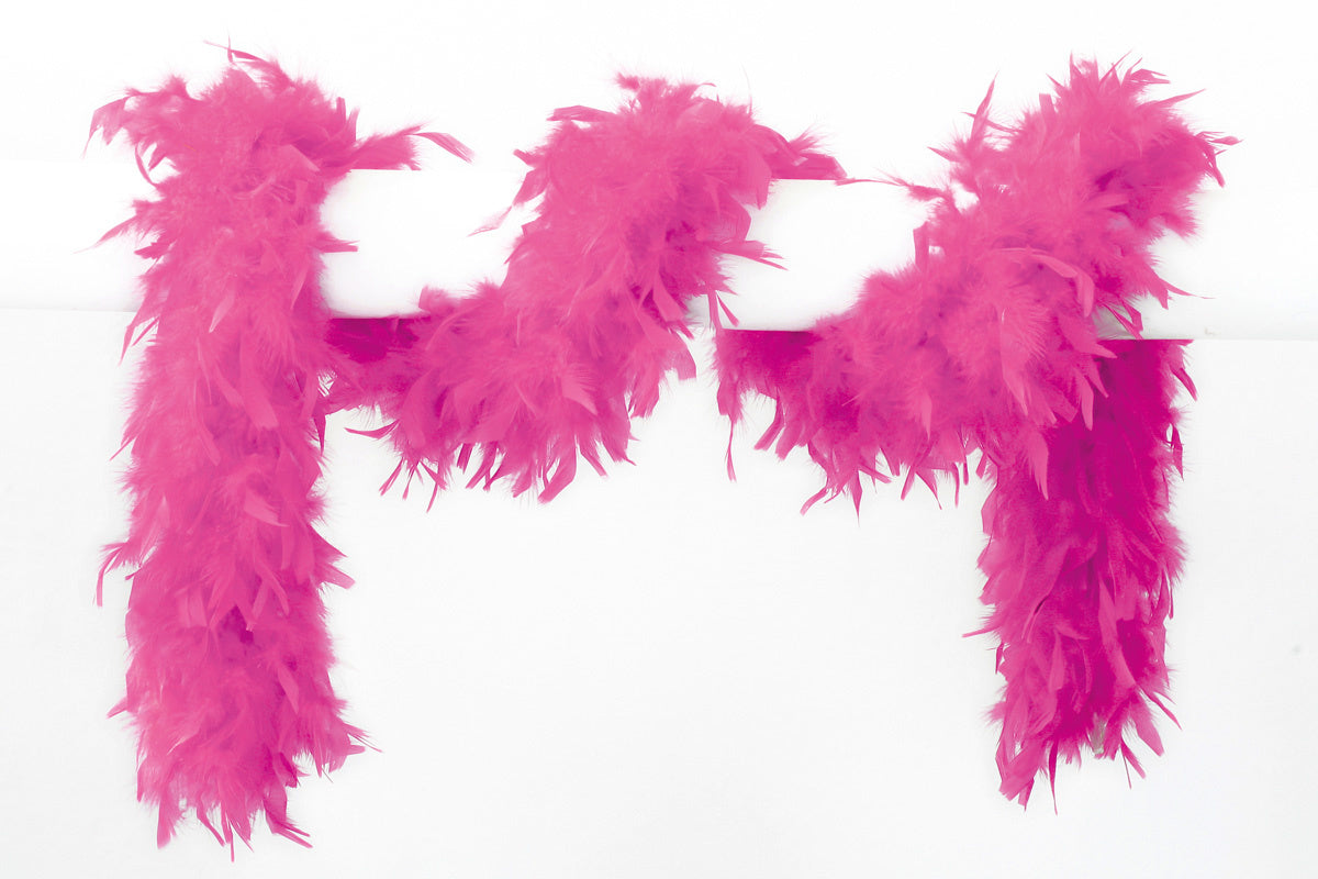 Neon Roze Boa Lang 1,8m