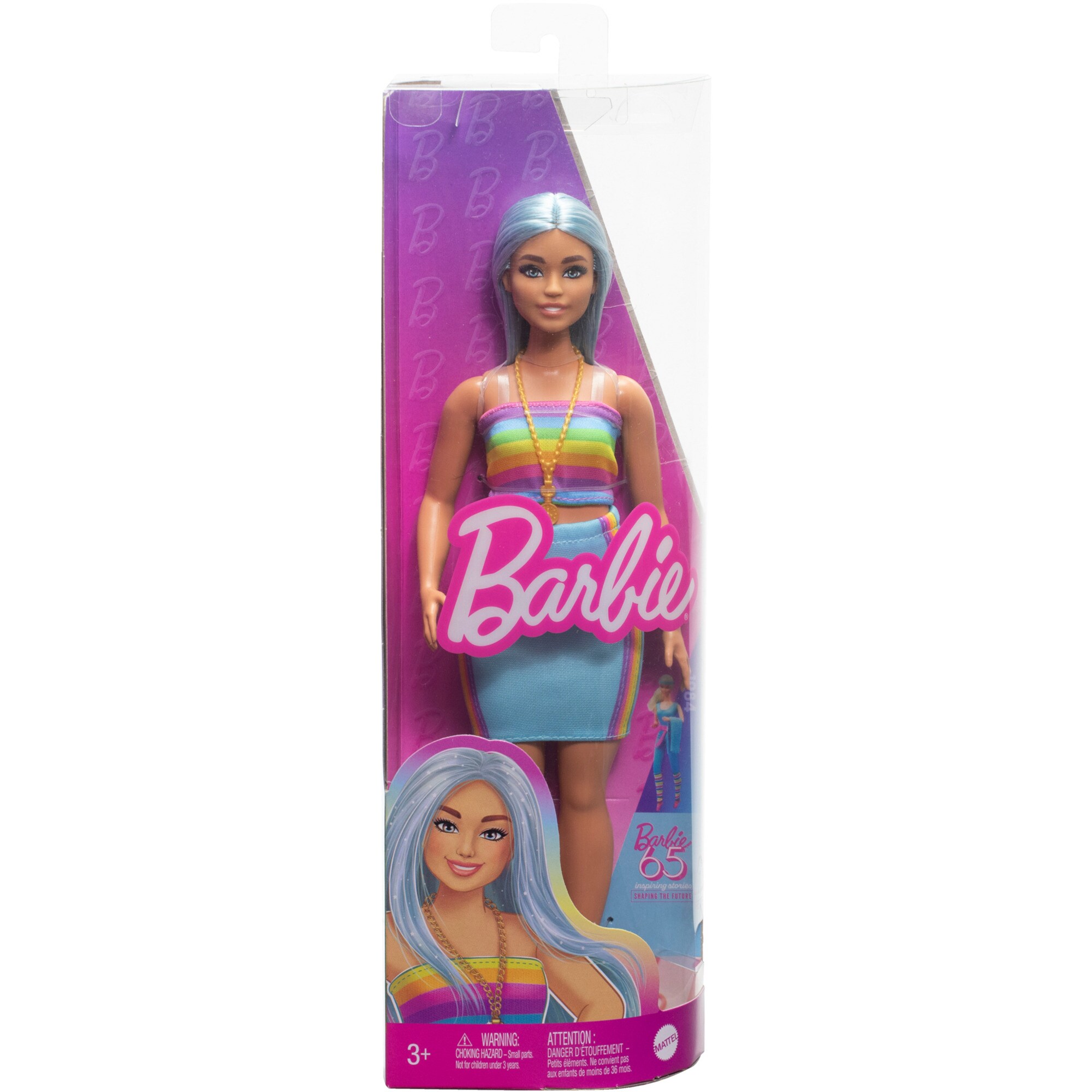 Mattel Puppe Barbie Fashionistas Puppe - Rainbow Athleisure