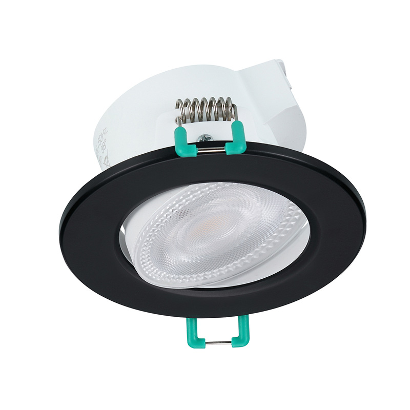 Sylvania sylspot 5.5w 2700K/3000K/4000K  zwart dimbaar