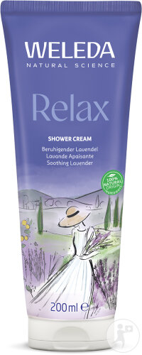 Weleda Aroma Shower Relax Crème De Douche Relaxante Tube 200ml