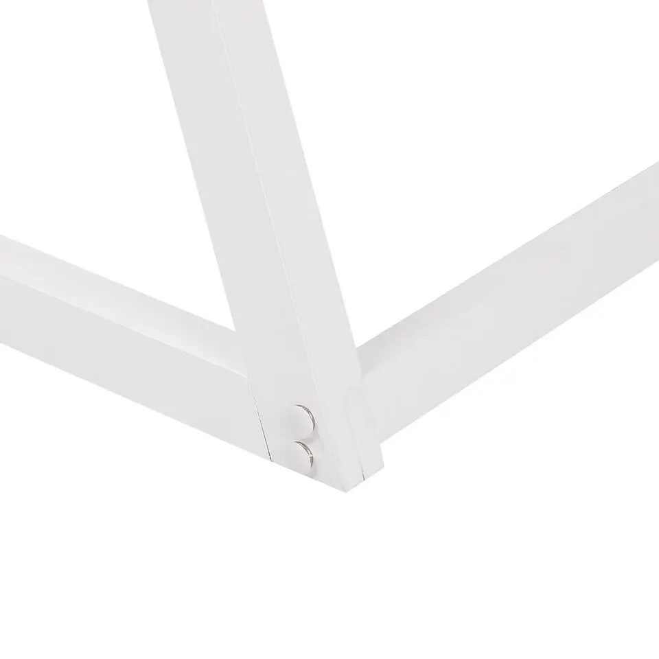 SAURAT - Kinderbed - Wit - 90 x 200 cm - Dennenhout