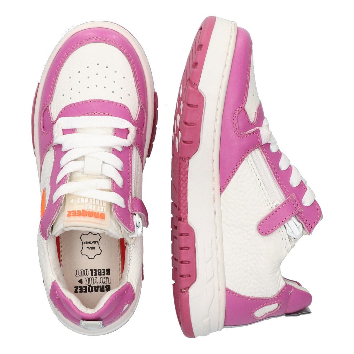 Cis Chicago - Lage Sneakers Braqeez Roze