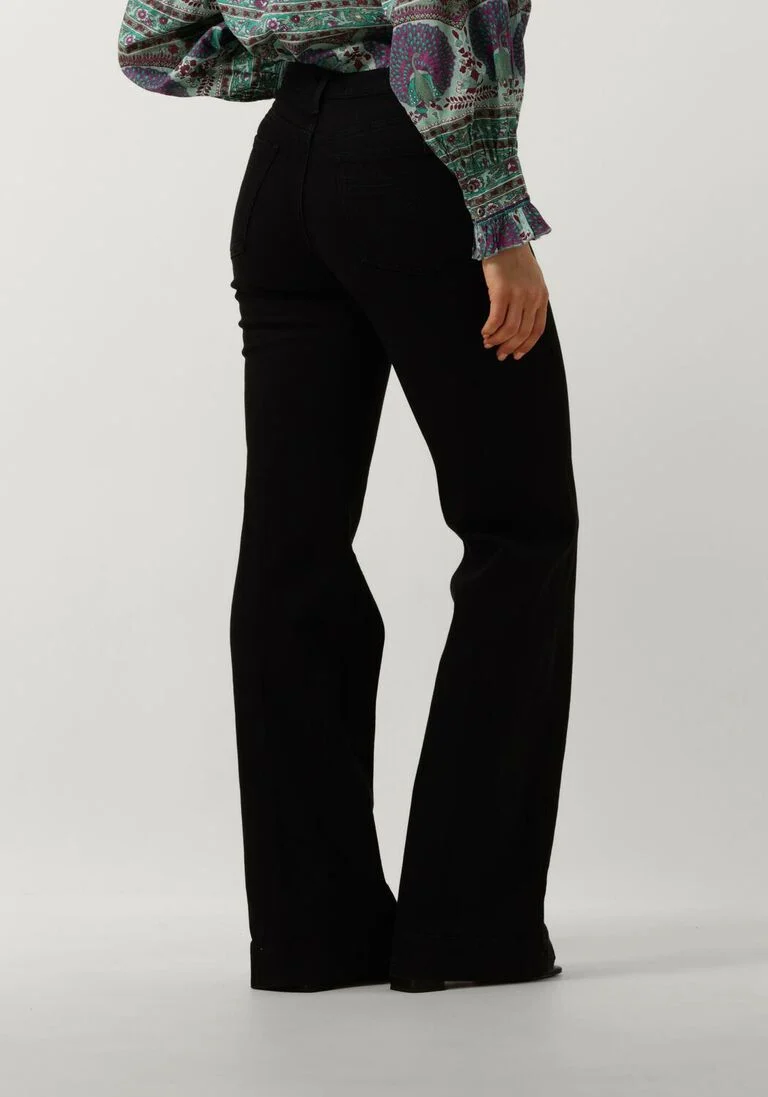 7 FOR ALL MANKIND zwarte 7 for all mankind wide jeans modern dojo