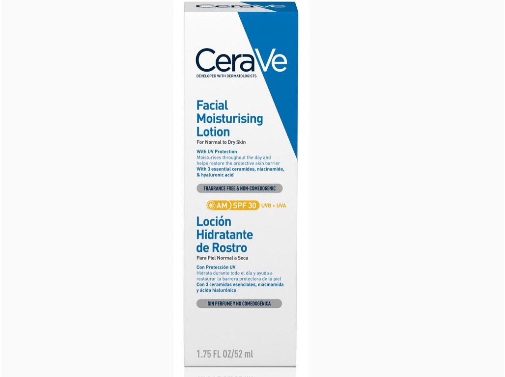 LOÇAO CERAVE HIDRATANTE FACIAL SPF30 52ML