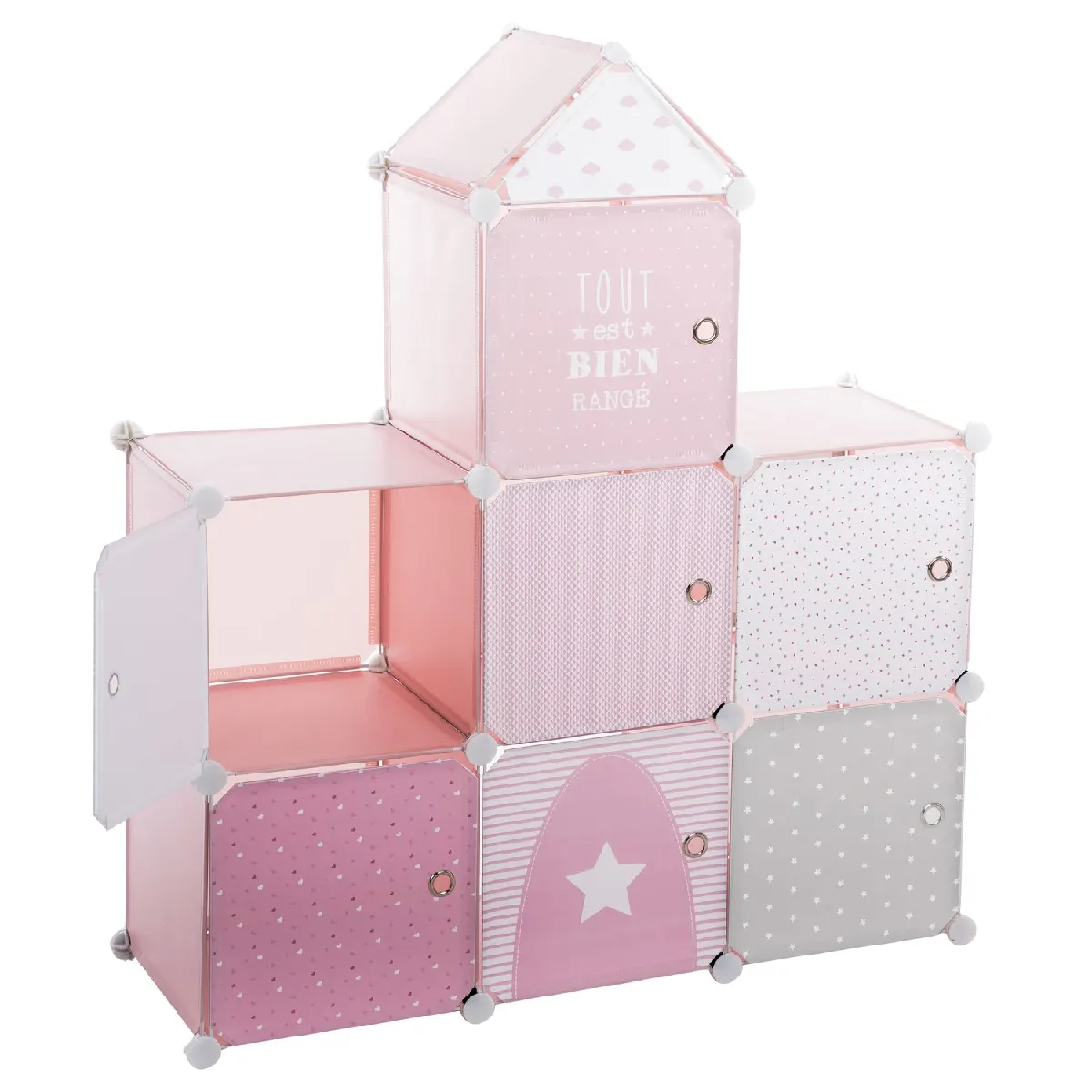 Atmosphera, Createur D'Interieur Atmosphera Château de rangement Rose