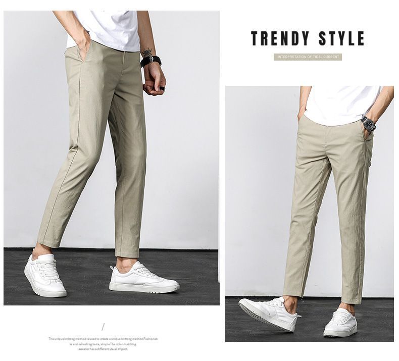 Nataro - Cropped rechte broek