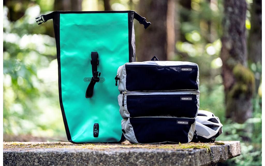 Fahrradtasche Back-Roller Free, Lagoon/Black<br>Hinterradtasche im Doppelpack