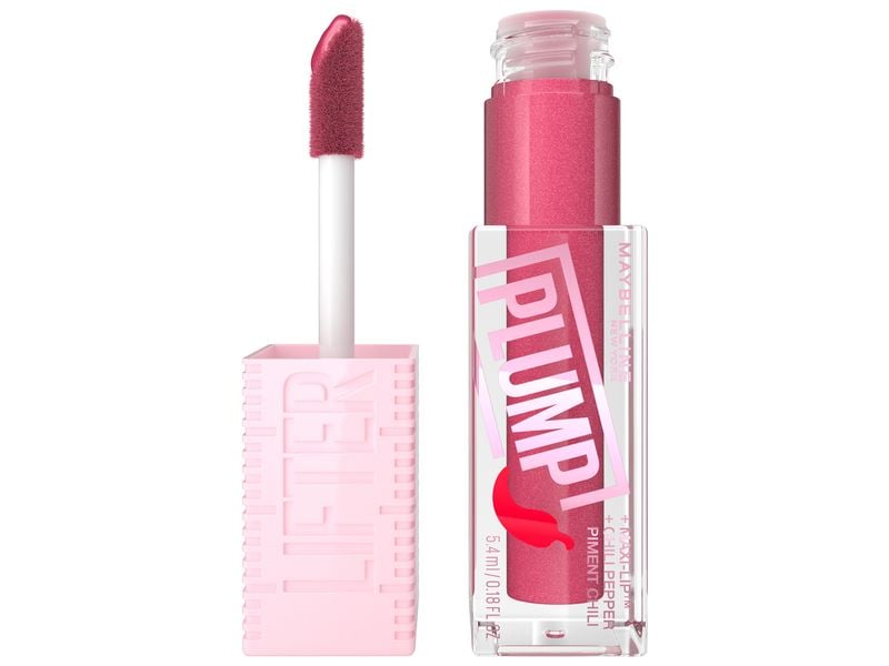 Maybelline Lip Gloss Lifter Plump 002 Mauve Bite Lipgloss sorgt für einen aufgespritzten Lippen-Effekt ohne OP bis zu 4 Stunden lang