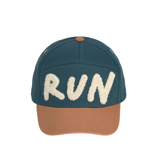 Casquette visière courbée   Run, marron bleu        48 cm   de               Lässig