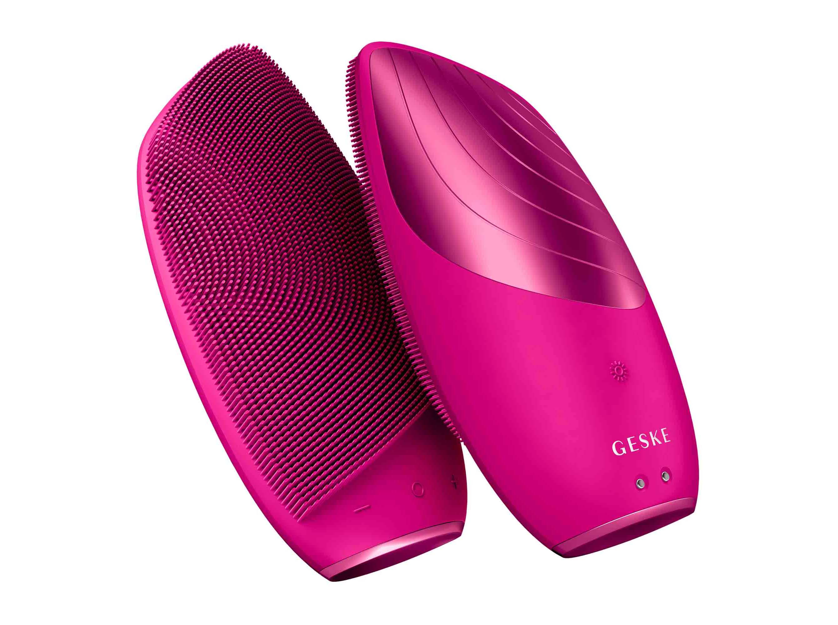 ESCOVA FACIAL GESKE THERMO 6EM1 MAGENTA
