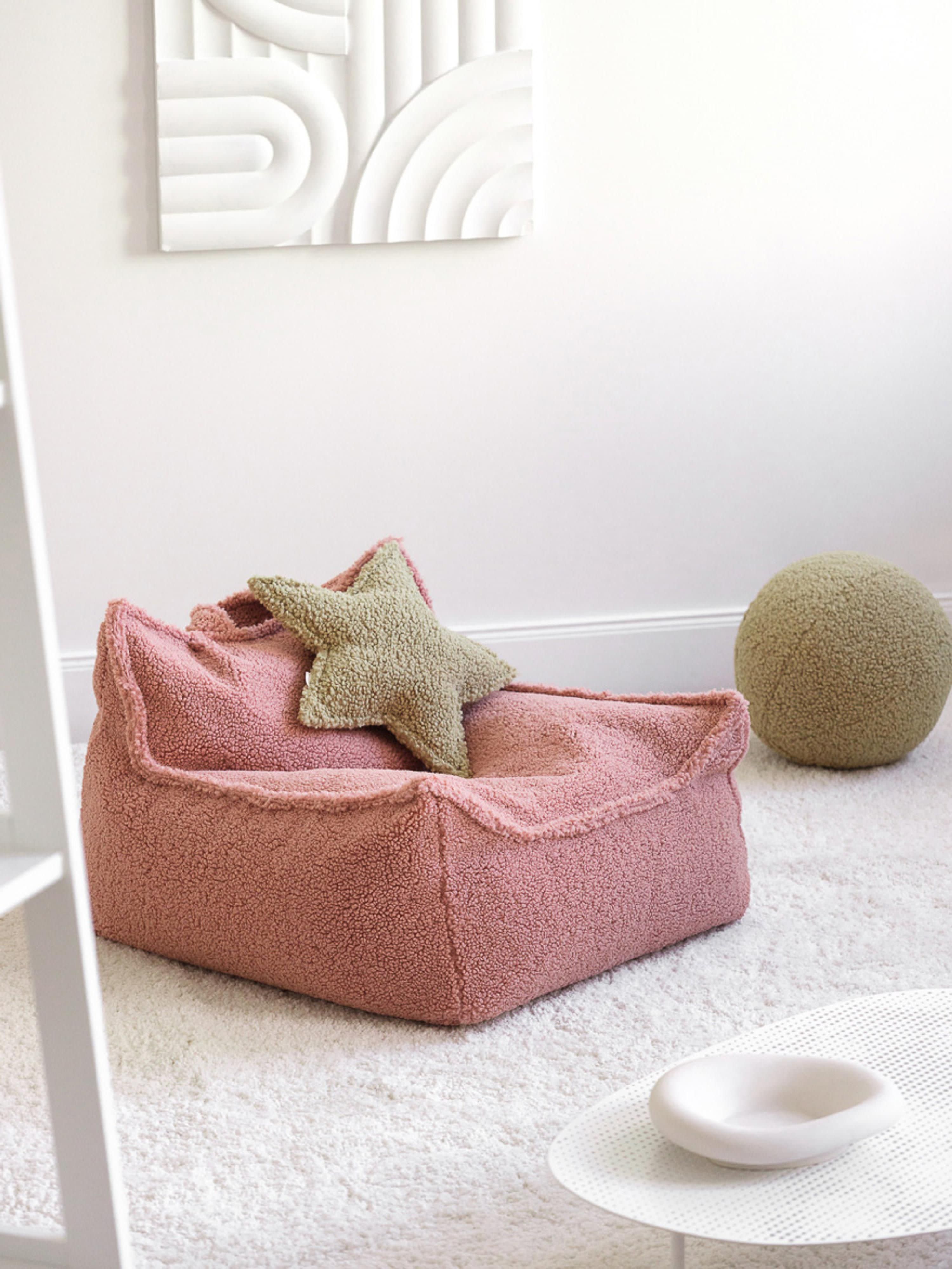 Kinderen teddy knuffelkussen Star