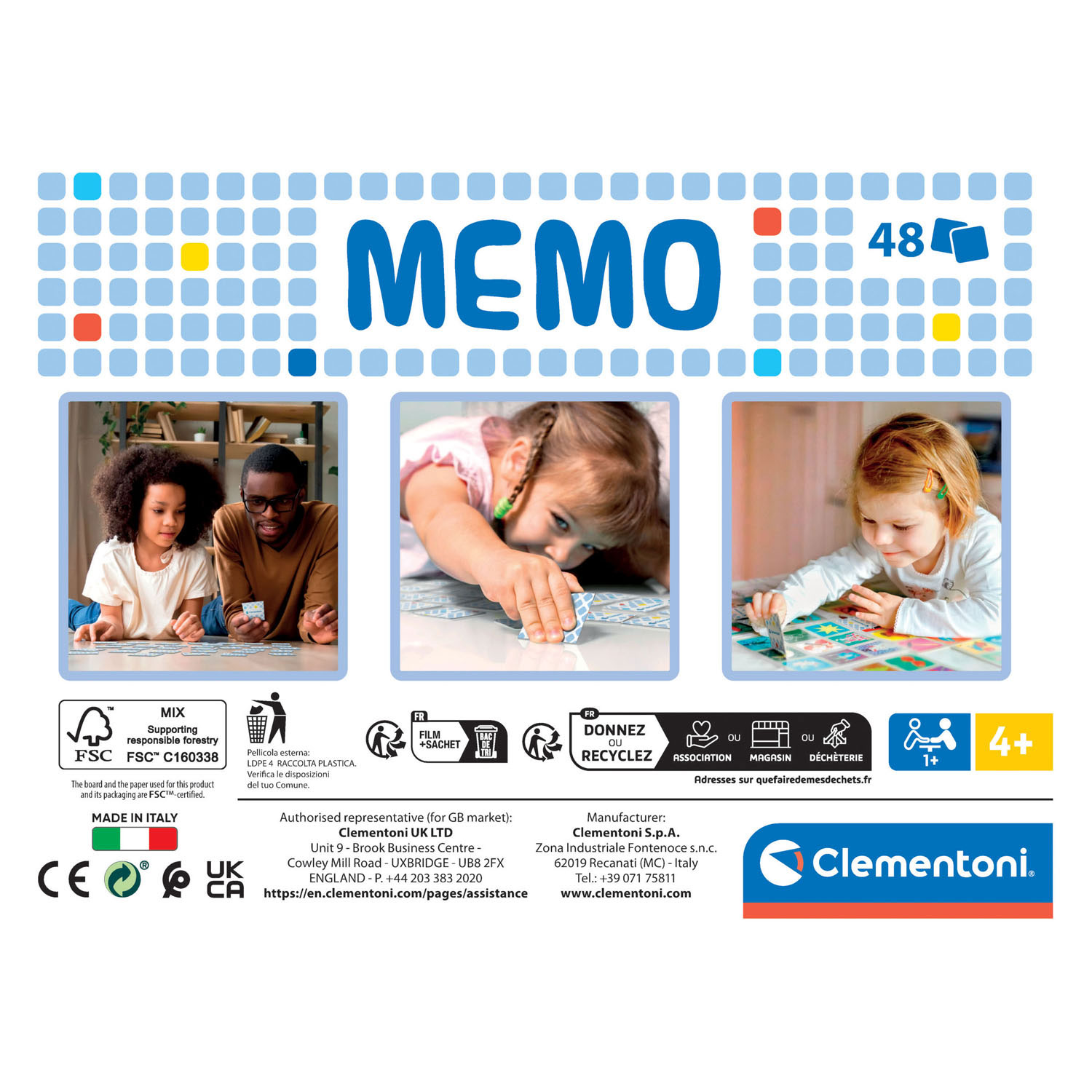 Clementoni Memospel PAW Patrol