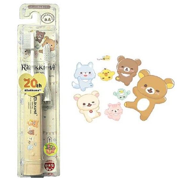 HAPICA - Rilakkuma Smily Happy for you Elektrische Tandenborstel + 1 Navulling