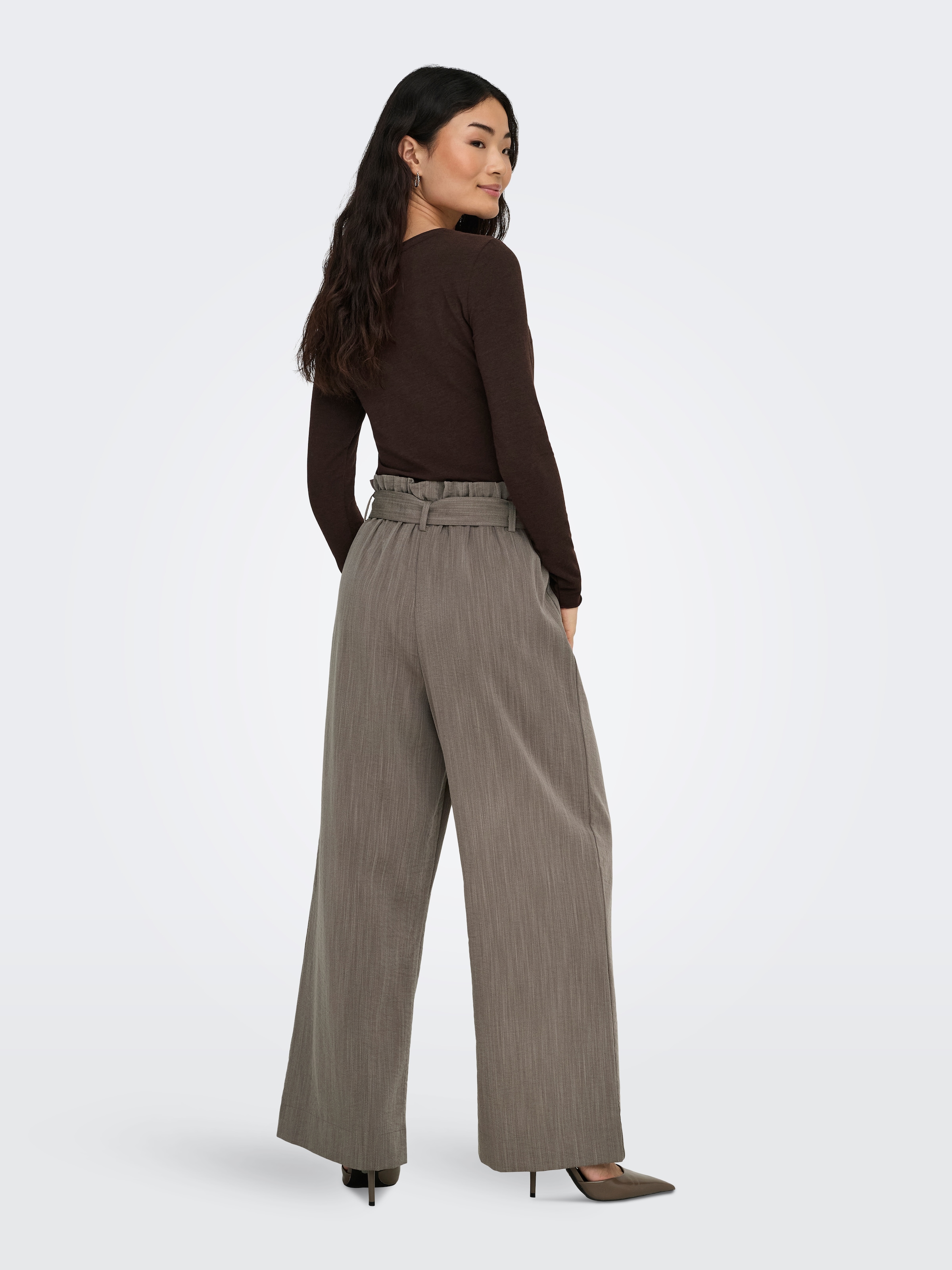 ONLY Paperbag-Hose »ONLMARSA SOLID PAPERBAG PANT WVN NOOS«  mit Gürtel