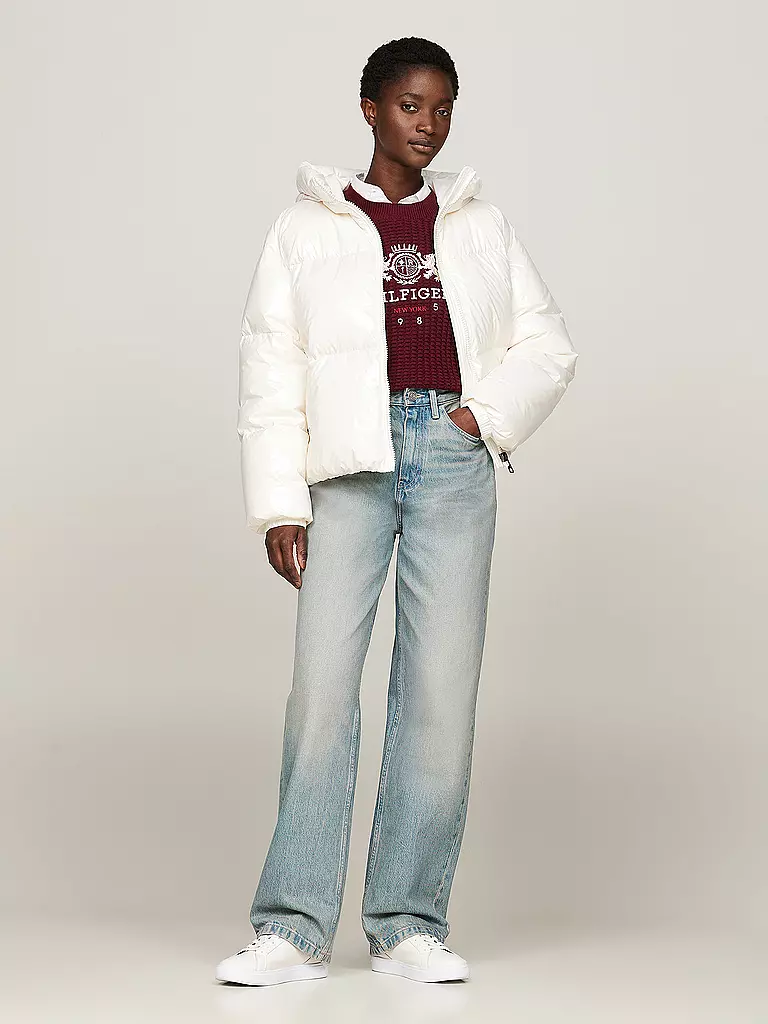 TOMMY HILFIGER Daunenjacke NEW YORK weiss