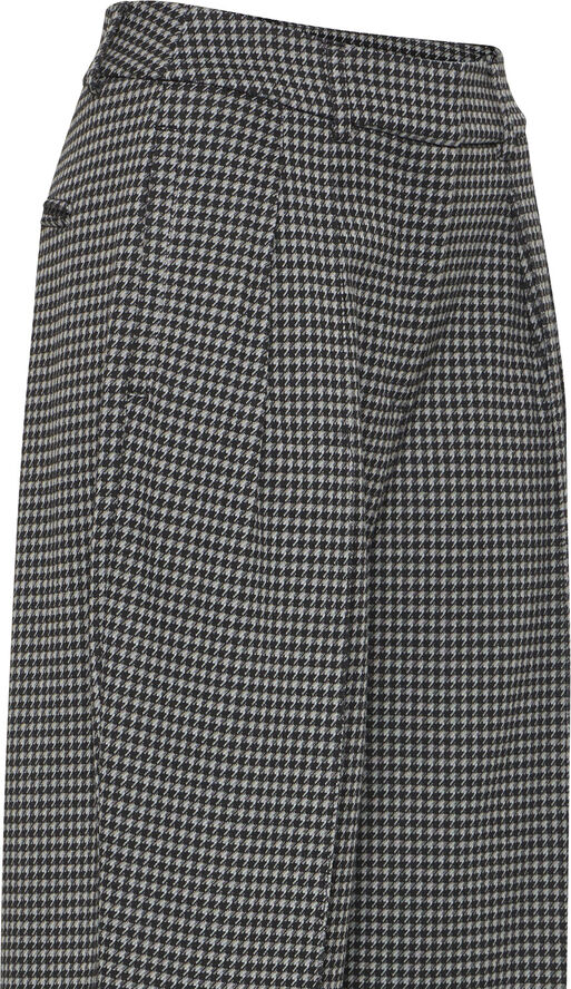 ICHI IHKATE HOUNDSTOOTH PA2 Black/grey houndstooth