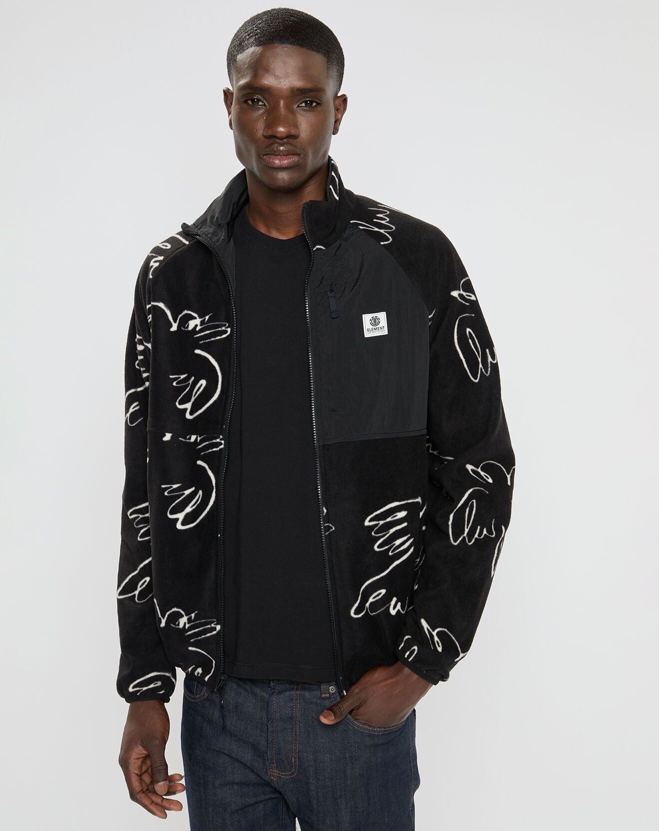 Element Veste Réversible Wolfe noire