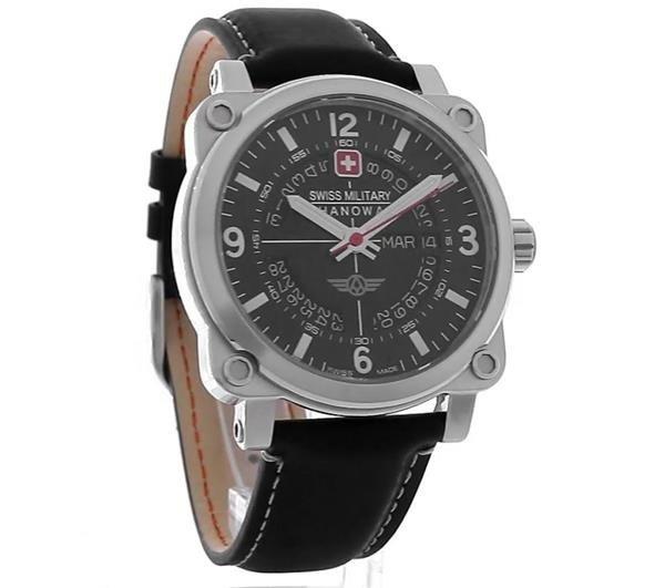 Swiss Military Hanowa Aerograph Stainless Steel Sports Analogue Quartz Watch