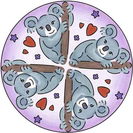 Ravensburger Mandala Designer Cute Animals