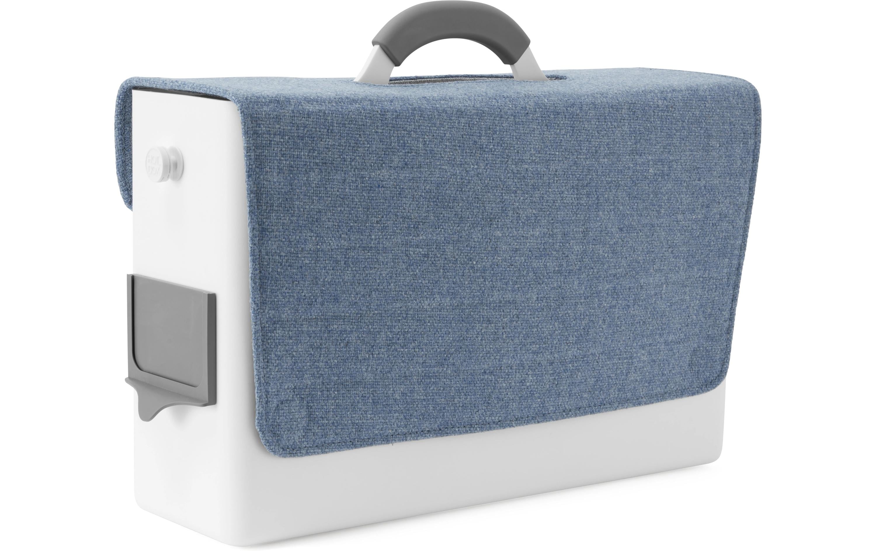 Cover Flax Epping zu Hotbox 2, BlauIndividuelle Stoffabdeckung aus Naturfasern