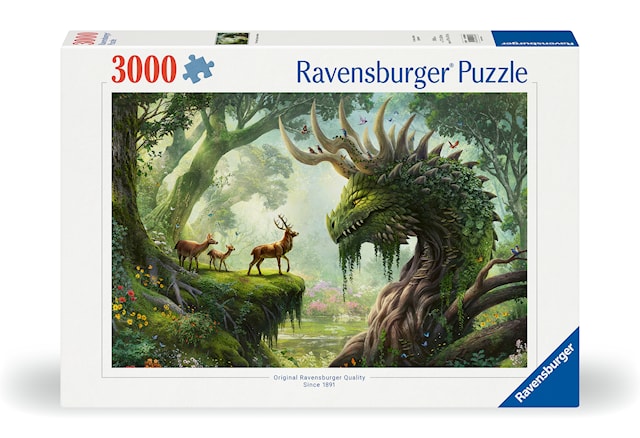 Puslespill The Forest Dragon awakes 3000 brikker, Ravensburger