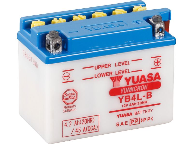 YUASA Motorradbatterie Yumicron 12V/4.2Ah/45A Blei (Pb) Starterbatterie