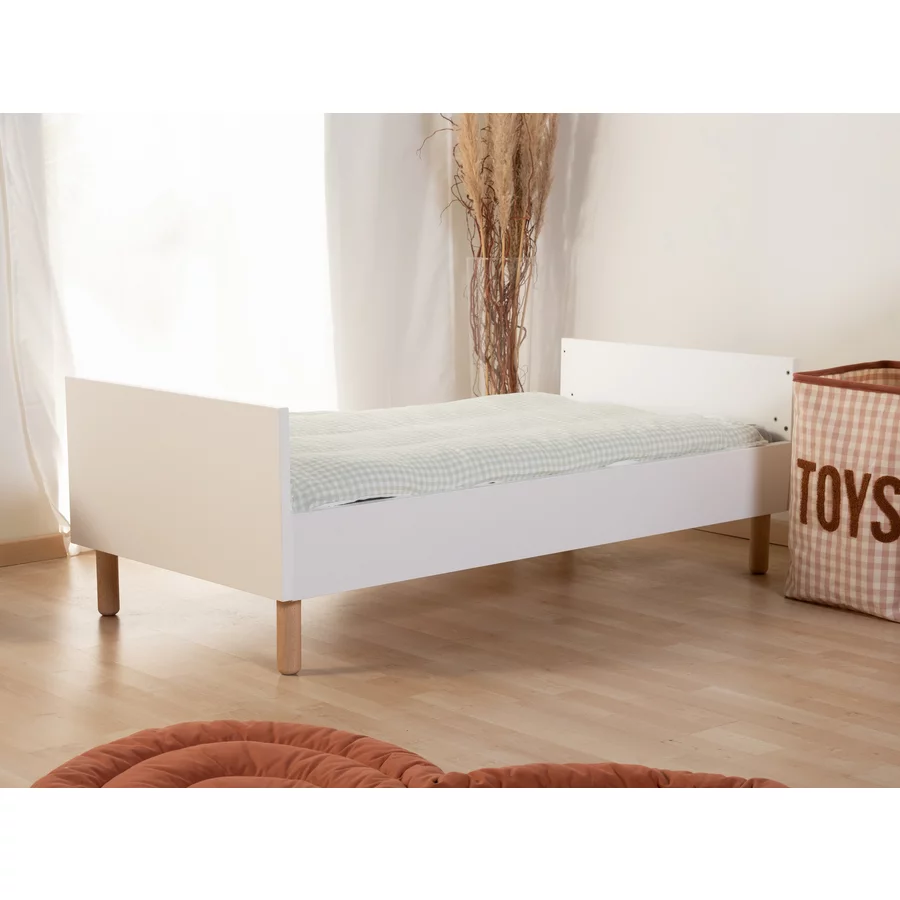 CHILDHOME Kinderbett Wonder White 70 x 140 cm