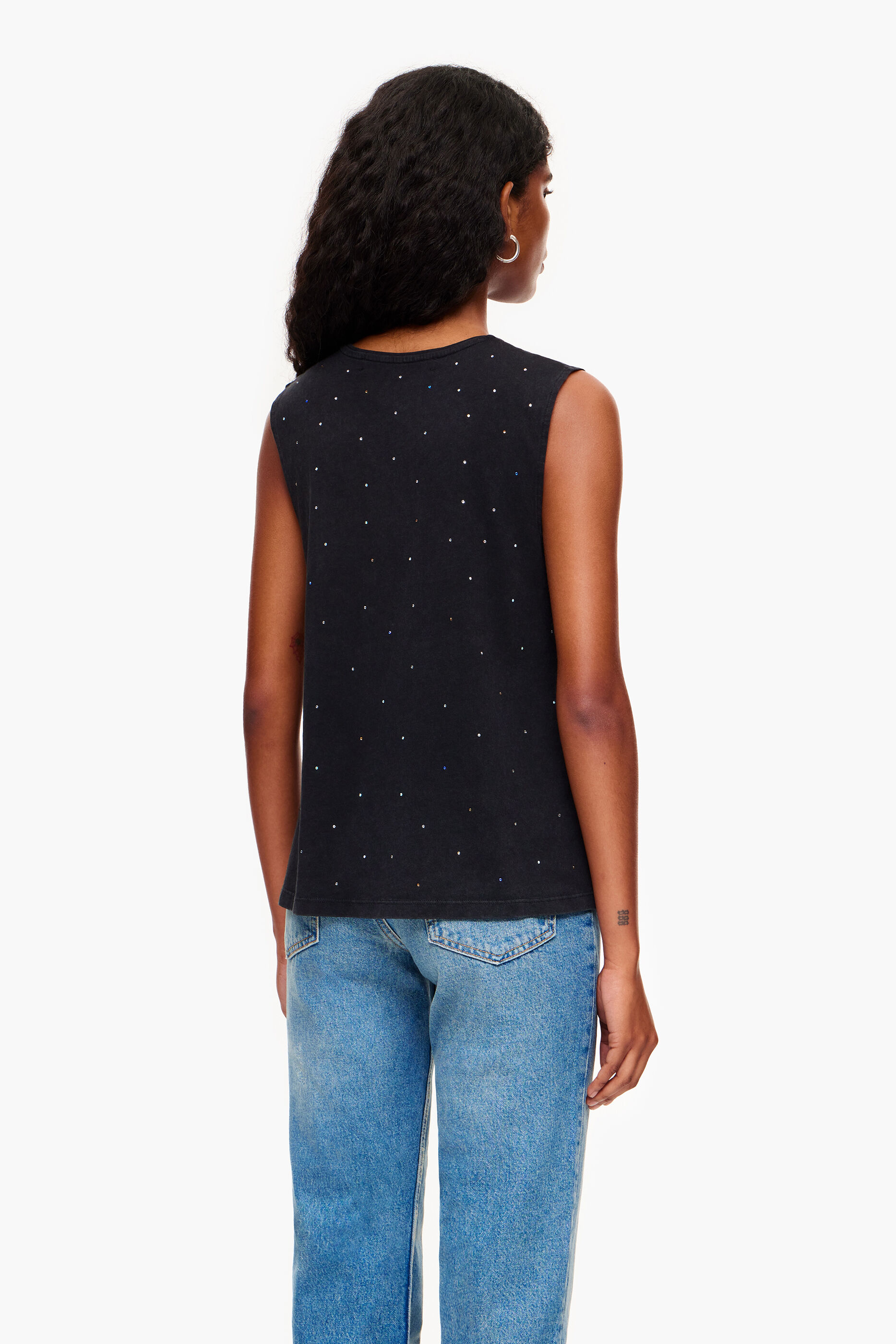 Camiseta preta Hot Fix Bimba