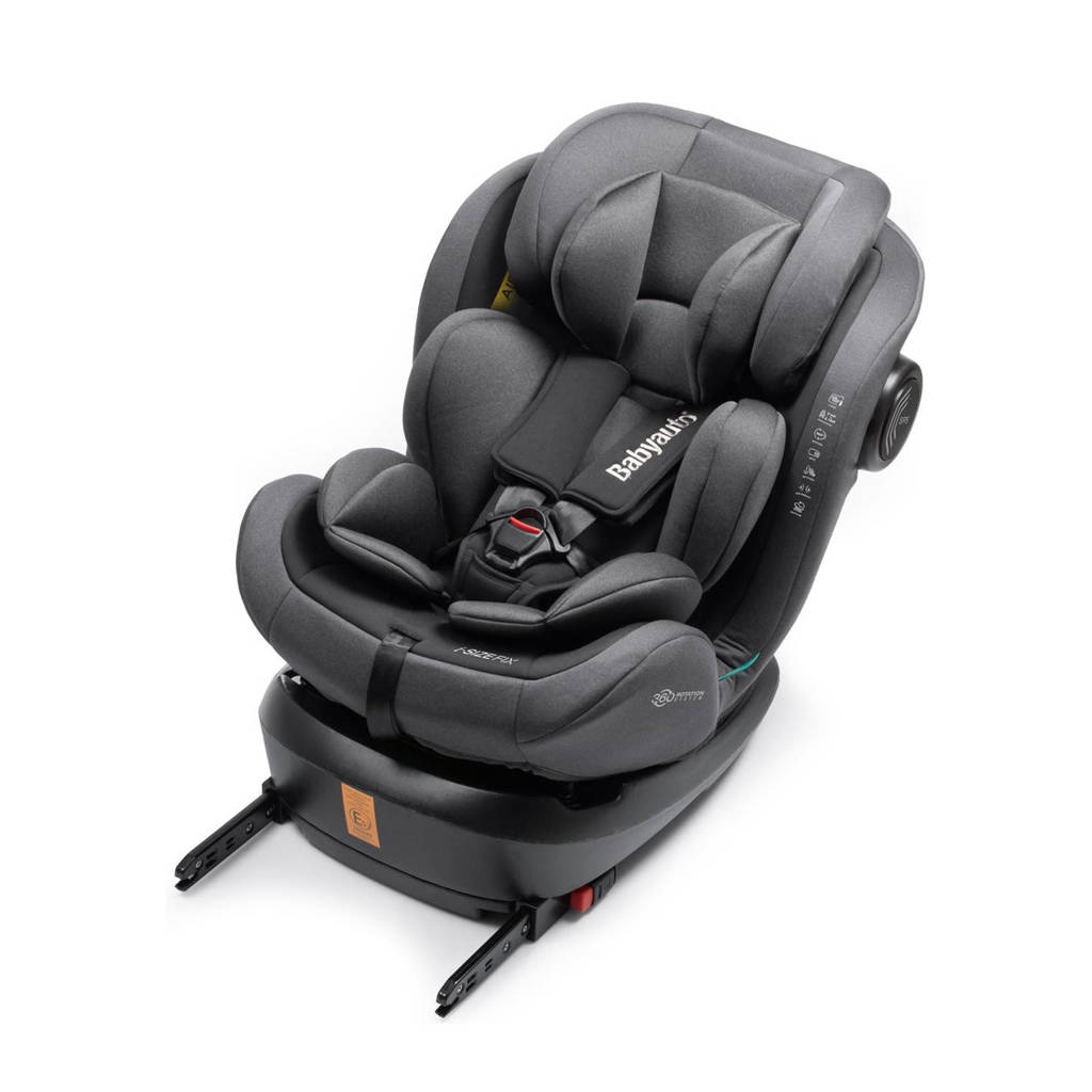 Torna I size autostoel -Stone grey