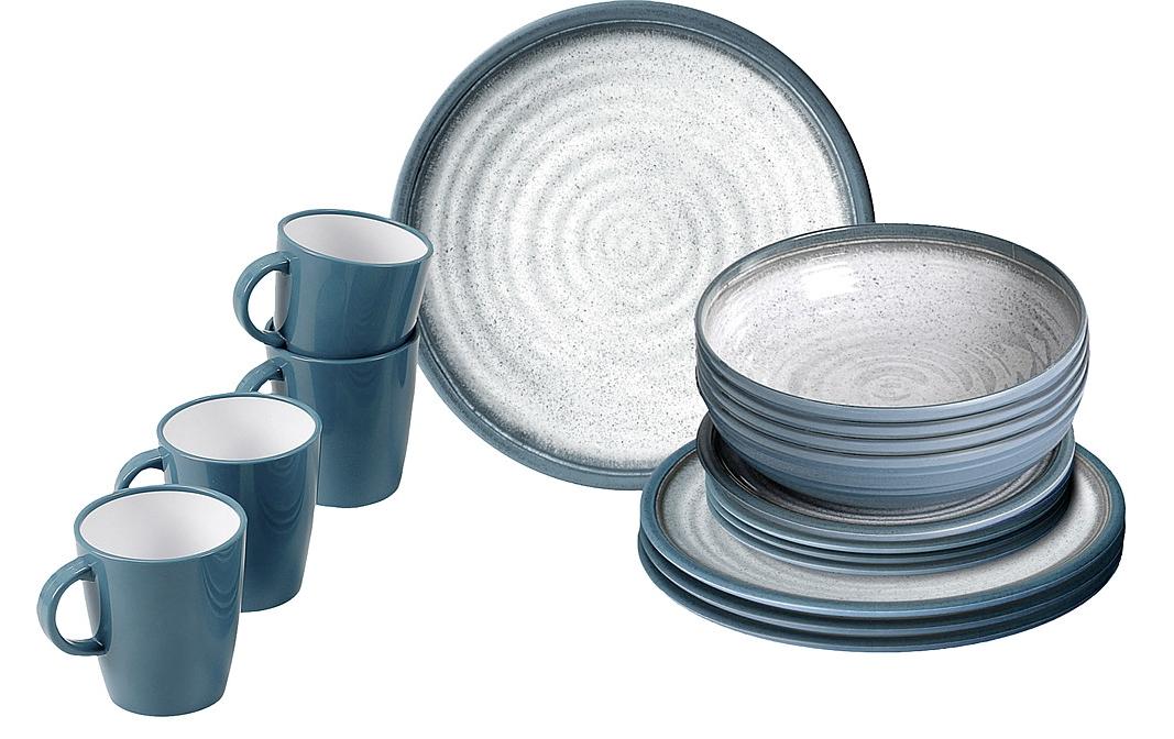 Outdoor-Geschirrset Tuscany 16-teiligGeschirr-Set