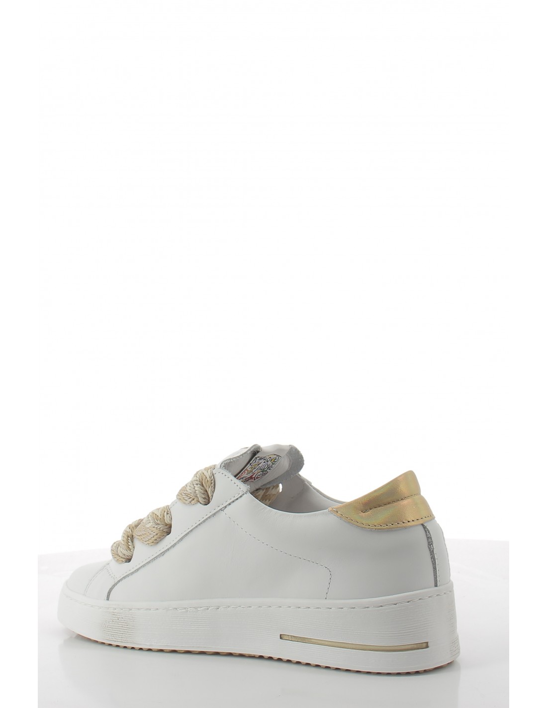 semerdjian Baskets de Ville Femme Rosy Blanc