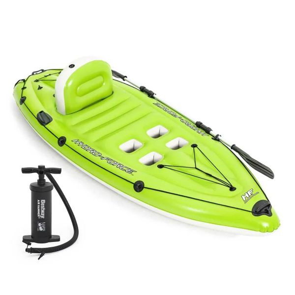 Bestway Kayak Insuflável 65097 Hydro-Force Koracle X1 270x100 cm Verde