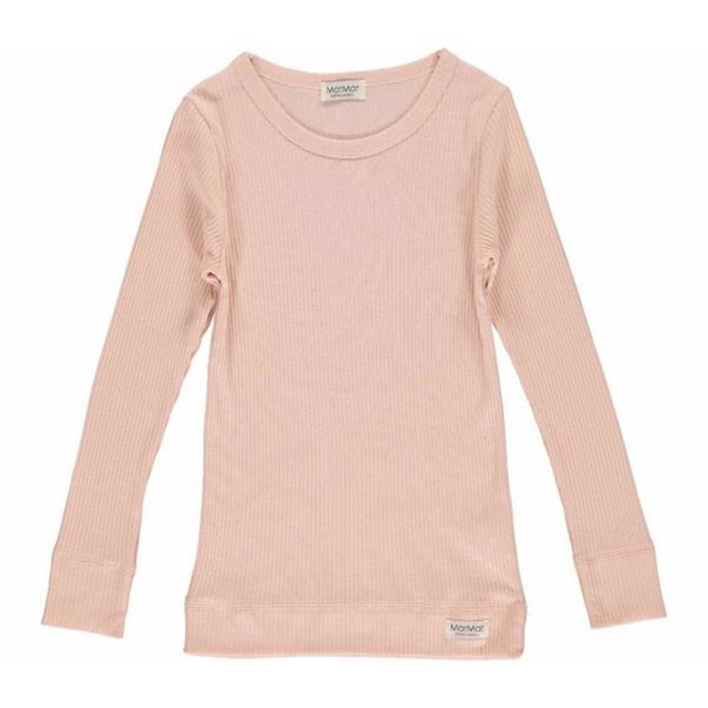 Modal T-Shirt Plain L/Æ Rose - MarMar → Luksusbaby.dk