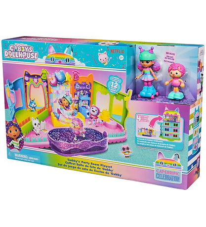 Gabby's Dollhouse Set - 12 Teile - Party Zimmer