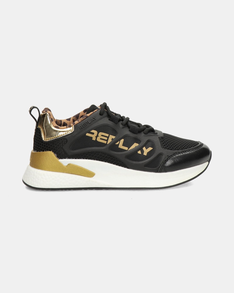 Replay Maze JR 5 Lage sneakers  - zwart